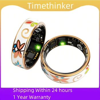 R18 Smart Ring Farbe Emails Frauen Weibliche Edelstahl Intelligente Finger Ring IP68 Wasserdicht Smartring