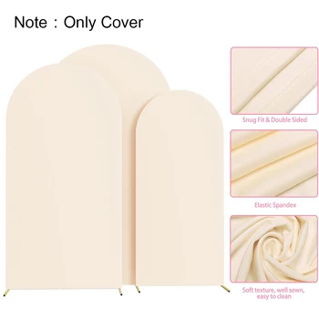 Bogen Stehen Abdeckung Hochzeit Blume Tür Dekoration Polyester Elastische Set Hintergrund Abdeckung Prop