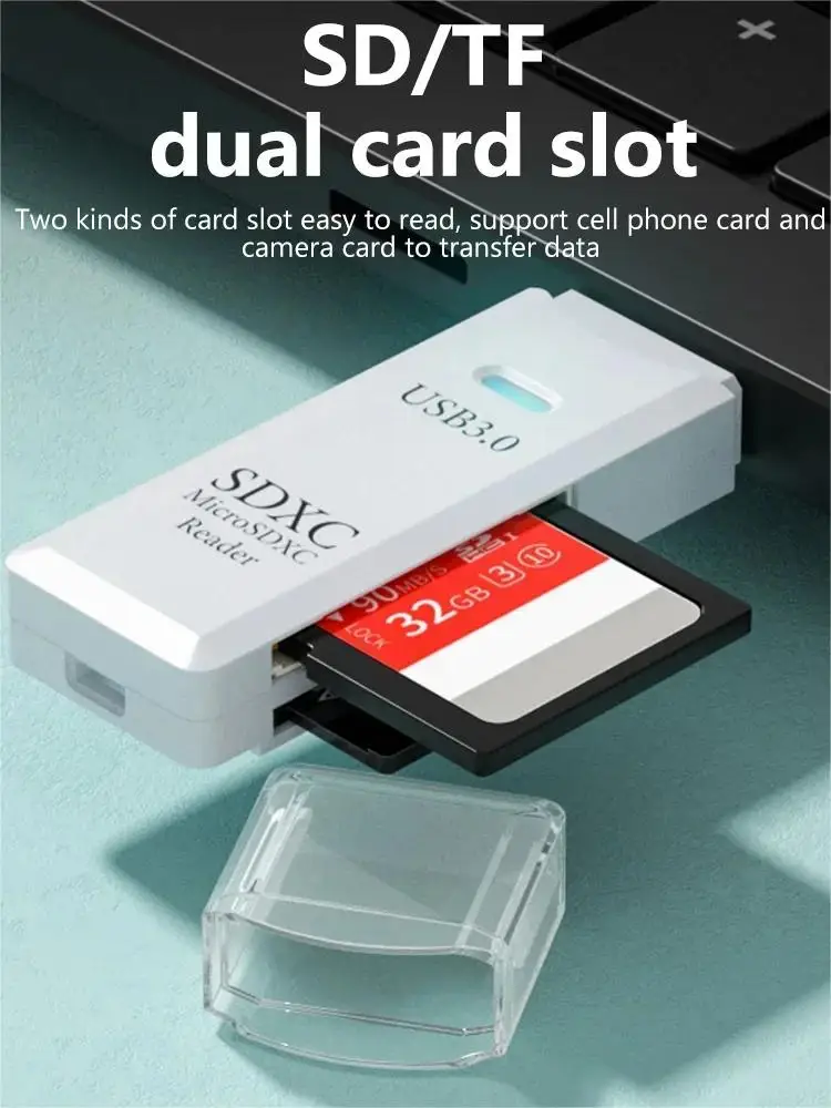 USB 3.0 Kartenleser 2-in-1 für microSD – Bild 3