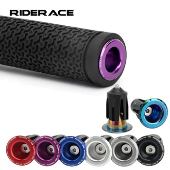 1 paar Fahrrad Lenker End Plugs Aluminium Legierung Mountain Road Fahrrad Lenker End Kappe Multi-farbe