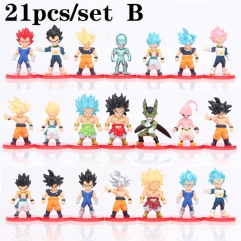 Dragon Ball Actionfigur SHF Super Saiyajin Anime Figur Bewegliche und modifizierte Puppe Modell Sammlung