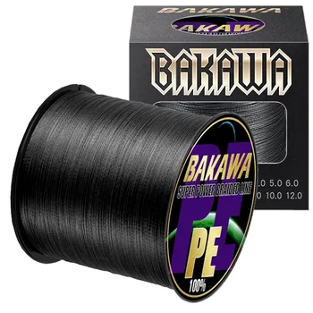 Wa 4 Stränge Geflochtene Angelschnüre Multifilament Pesca 100 M 300 M 500 M 1000 M Karperdraht Japan