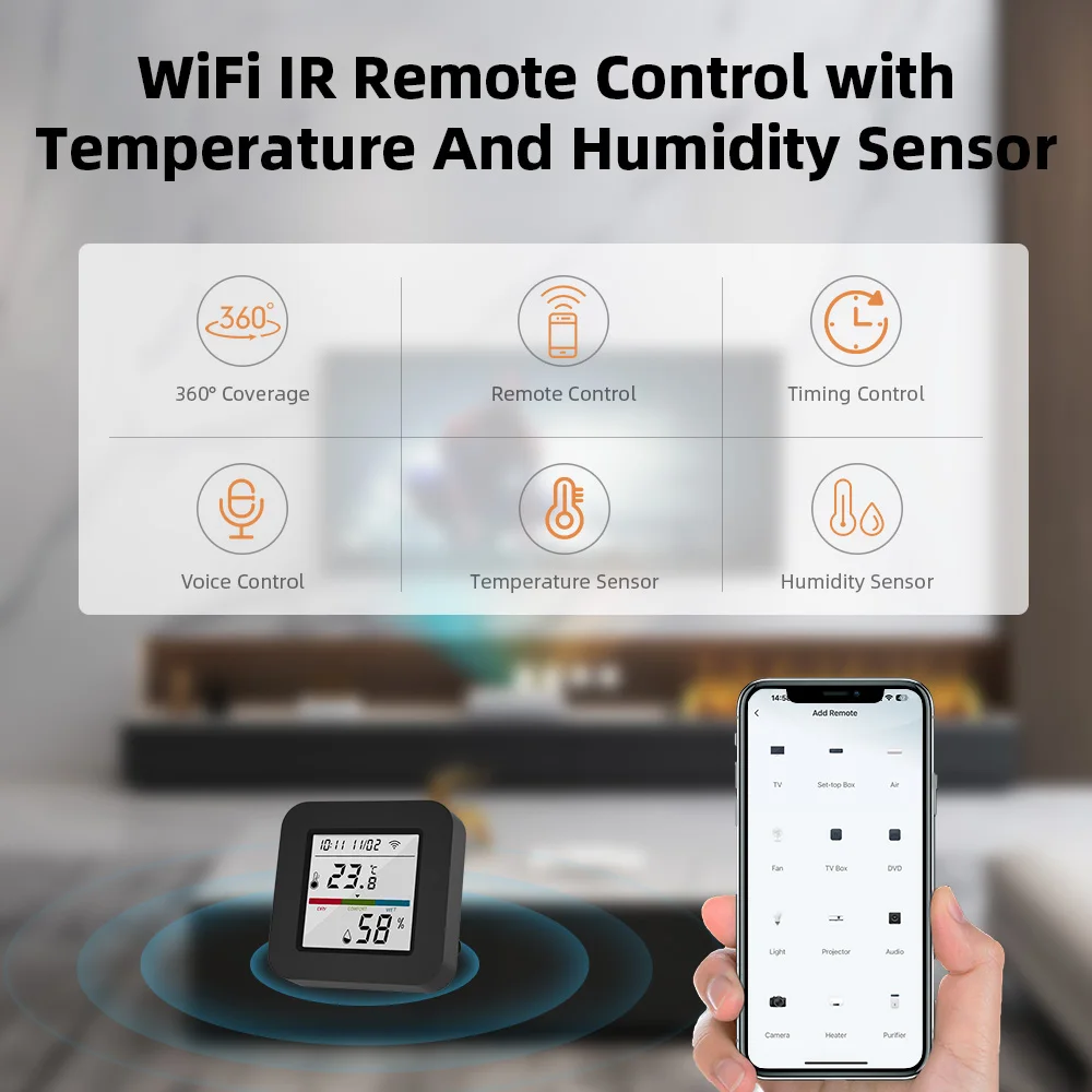 Tuya Smart Universal IR-Fernbedienung mit – Bild 2
