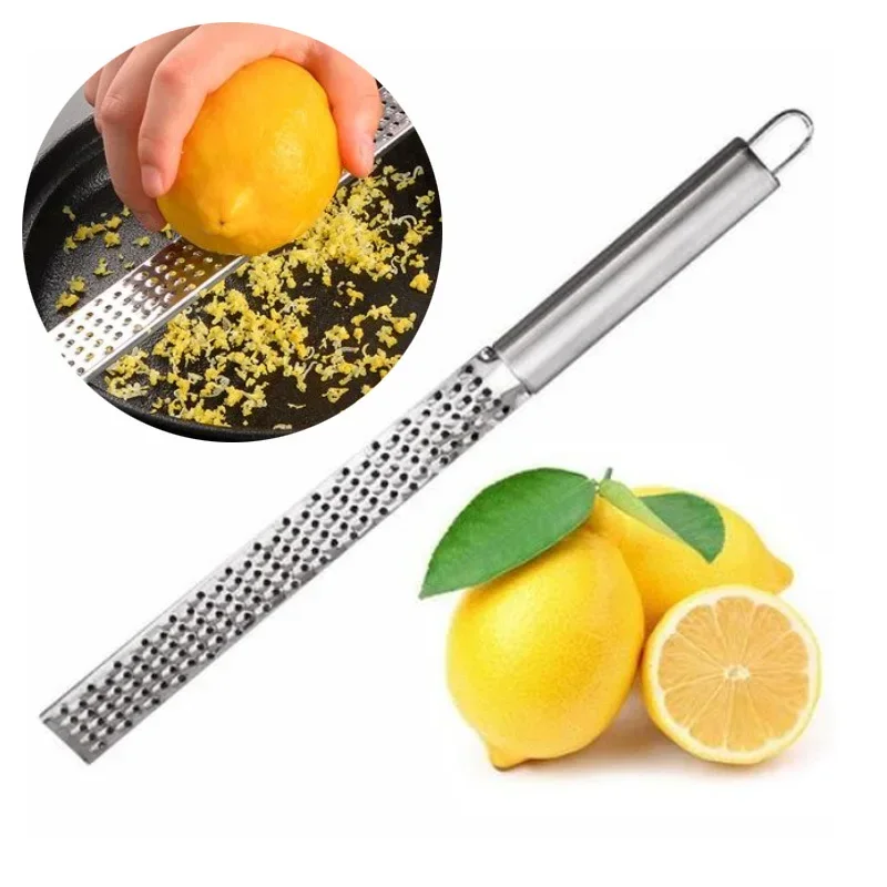 Handheld Käse Grinder Edelstahl Knoblauch Reibe Gemüse Obst