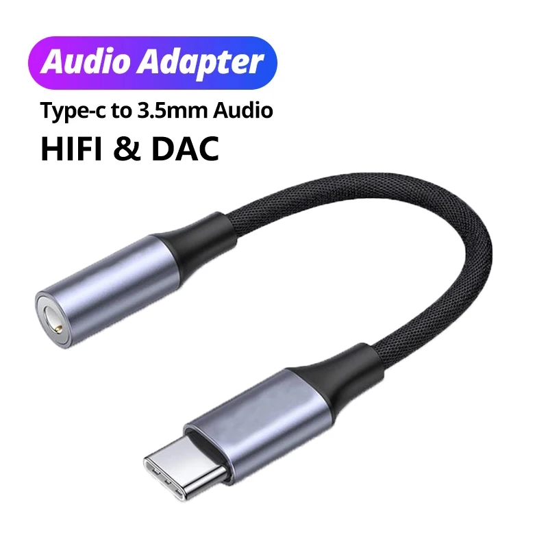 USB-C auf 3,5-mm-Klinke AUX-Adapter