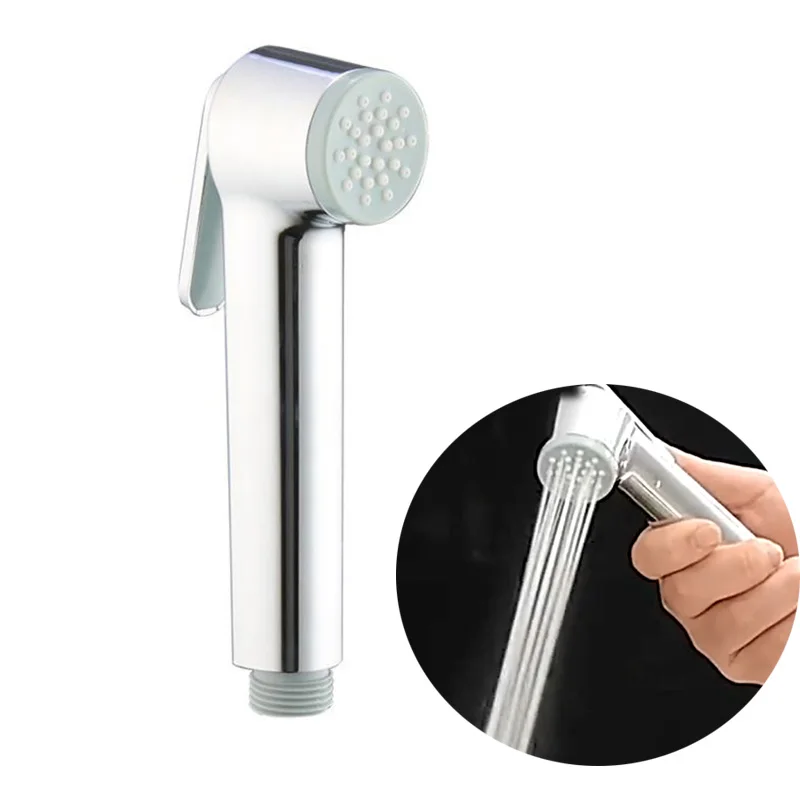Weiß Silber ABS Selbstreinigung Handheld Badezimmer Bidet – Bild 5