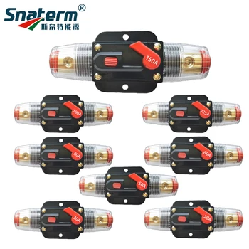 Leistungsschalter 12V 24V 20A 30A 40A 50A 60A 80A 100A Auto Auto Fahrrad Stereo Audio Solarenergie