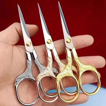 Nähen Schere Edelstahl Retro Stickerei Schneider Schere Stoff Cutter DIY Nähen Zubehör