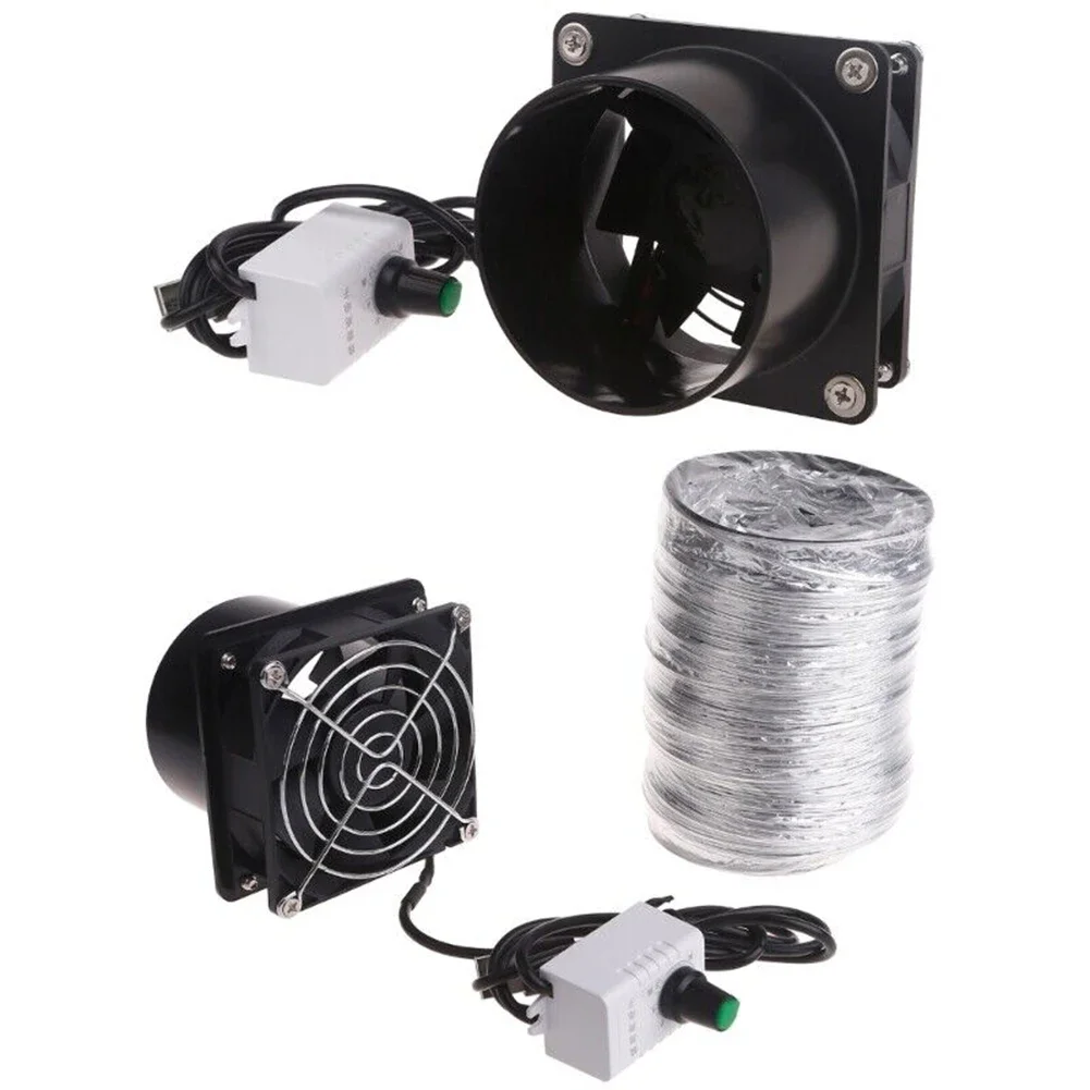 1set Rauch Absorber Fume Extractor Fan Rohr Kanal Abluft Fan – Bild 3