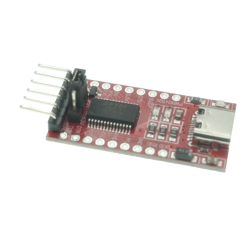 USB Typ-C zu TTL Serieller Adapter mit FT232RL Chip, 3,3V/5V – Bild 3