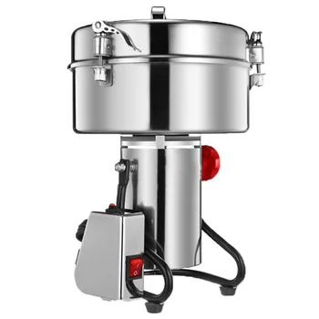 4500G Kommerzielle Getreidemühle High Speed 4500W Getreide Medizinische Materialien Gewürze Pulver Brecher