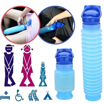 750ML Outdoor Tragbare Urin Tasche Frauen Männer Kinder Mini Toilette für Reise Camp Wandern Töpfchen Kinder