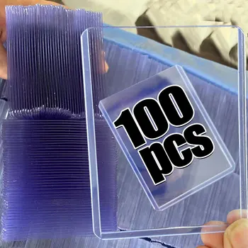 Kartenhüllen Halter Spielkarten 35PT PVC Hartplastik Kartenhalter Spielzeug Top Loaders für Protektoren