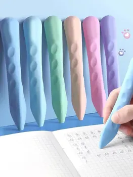 Schachtel Loch Radiergummi für Grundschüler Keine Schuppen Keine Krümel Sauber Radiergummi Stift (3 Stück)