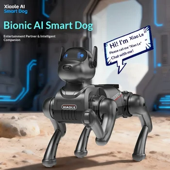 KI-Smart-Roboterhund: Bionisches Interaktives Elektronisches Haustier-Spielzeug, Kann Sprechen, Singen