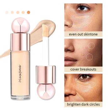 Concealer mit Porenvergrößerung, feuchtigkeitsspendend, Ölkontrolle, langlebig, schweißbeständig, nicht