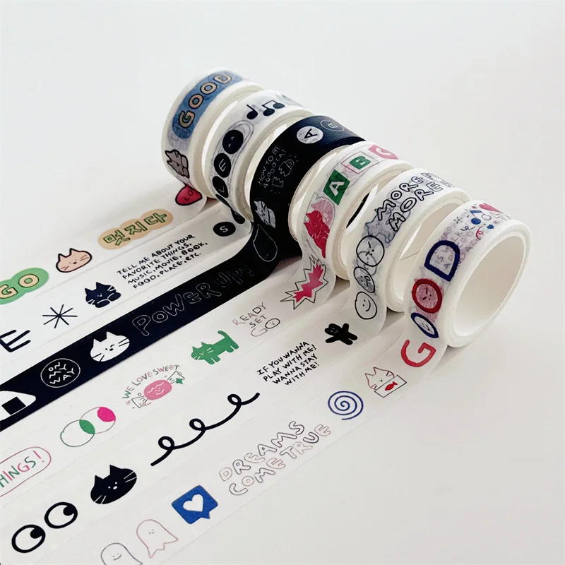 Washi Tape Handaccount Tagebuch Dekoration Collage Material