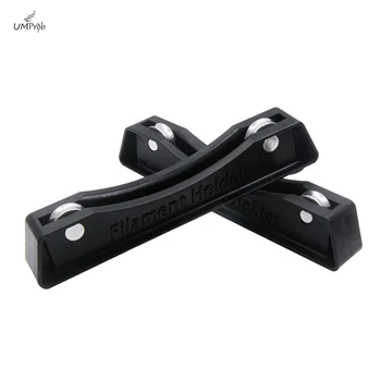 3D printer filament spool holder, 2 pieces, metal bearing design, compatible with all types of filaments
