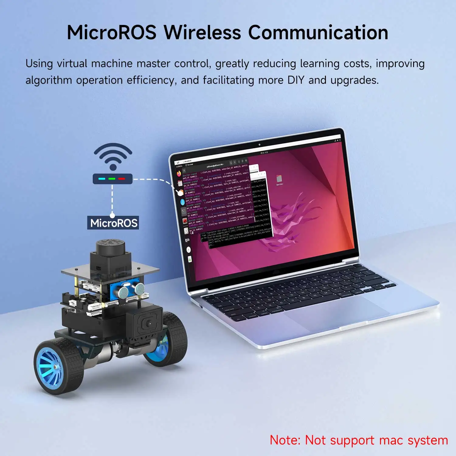 Selbstbalancierender MicroROS-Roboter, ESP32 + STM32 – Bild 4