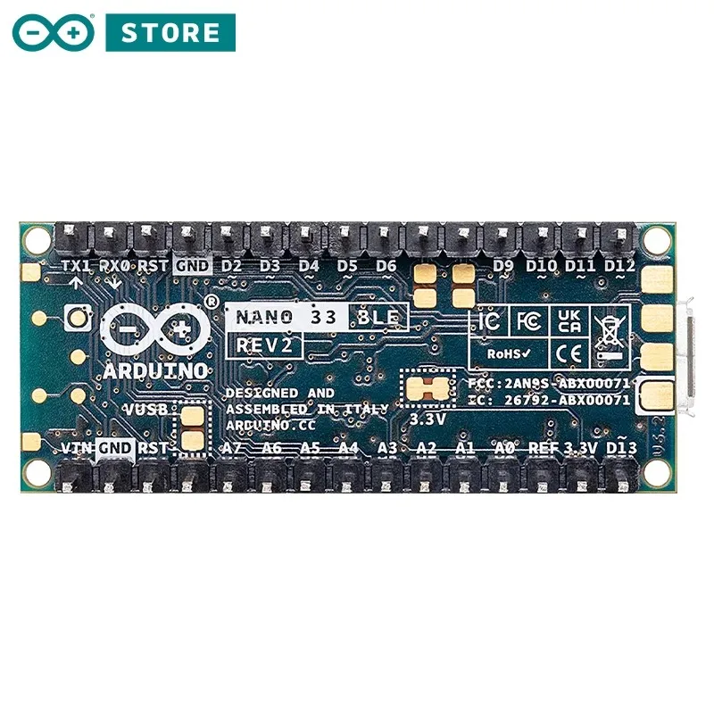 Arduino Nano 33 BLE Rev2 ABX00071 ABX00072 Entwicklungsboard – Bild 3