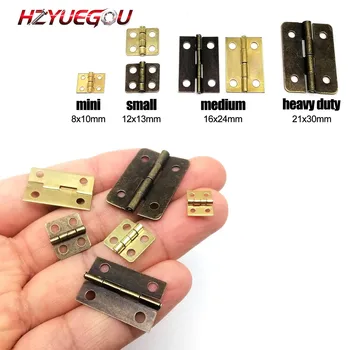 Mini Kleine Heavy Duty Flache Schmuck Truhe Geschenk Holz Spieluhr Weinkiste Puppenhaus Schrank (12 Stück)