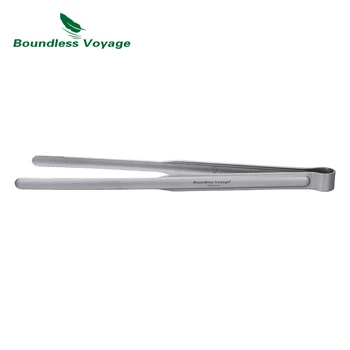 Boundless Voyage Titan-Grillzange, ultraleichter Lebensmittelclip, hitzebeständige und rostfreie