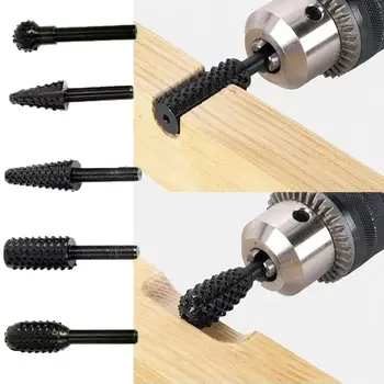 1/4'' 5PCS Bohrer Set Schneiden Werkzeuge für Holzbearbeitung Messer Holz Carving Werkzeug Zimmerei Holz