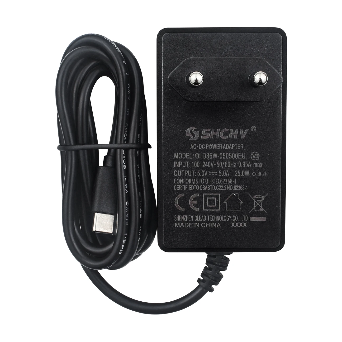 5V 5A 25W Netzteil USB Typ-C Anschluss Stromversorgung EU US – Bild 3