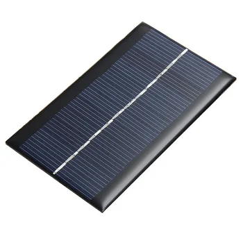 6V 100MA 1W Mini-Solarpanel Solarladegerät Solarbatterie/Zellenladegeräte Tragbare Solarmodule