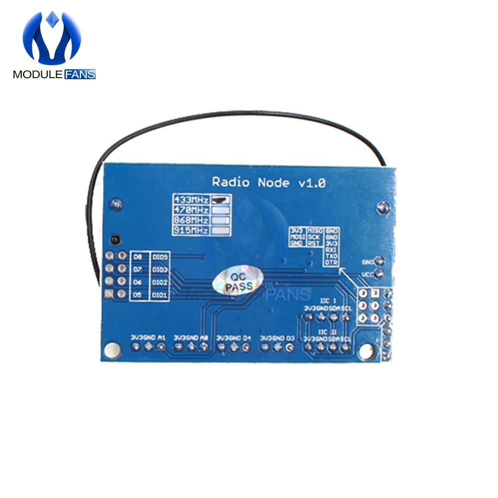 LoRa Radio Node V1.0 V2.0 2,4G Wireless Modul RFM95 RFM98 Für – Bild 3