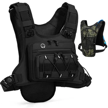 Laufbrusttasche mit Hydratationssystem für Radfahren, Wandern, Fahrradrennen, Marathon, Sporttasche für Männer