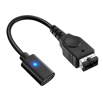 USB-C Ladekabel für Game Boy Advance SP mit LED-Anzeige