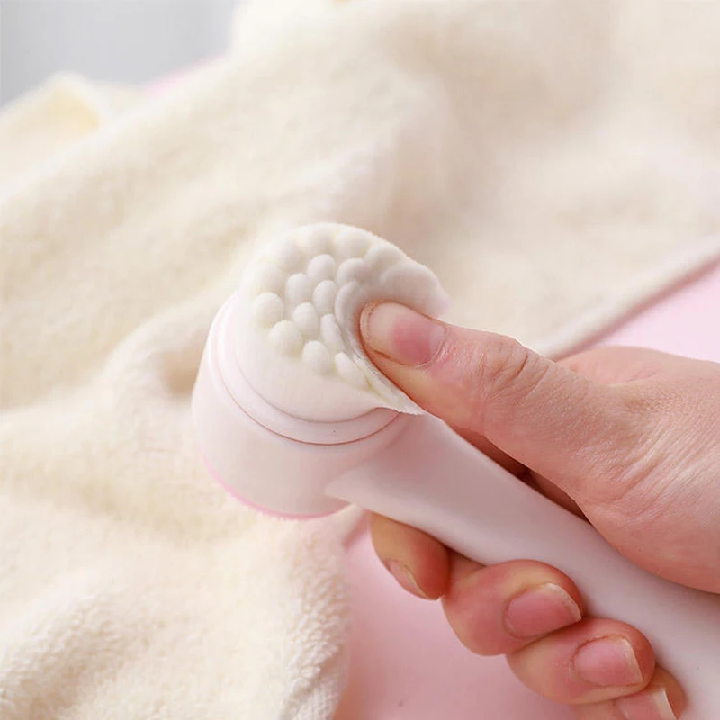 3D Doppelte Silikon Gesichtsreinigungsbürste Manuelle Massage – Bild 3