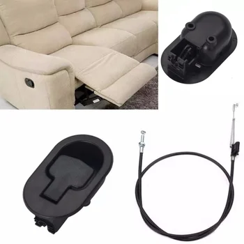Schnalle Handgriff Sofa 11 * 6,8 cm Universal ABS Schwarz Chaiselongues Büro Kunststoff Liegesessel