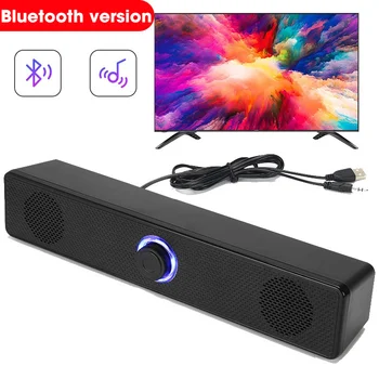 HOMEFISH BT5.0 Soundbar-Lautsprecher Kabelgebunden/Kabellos Dual-Modus 9D Surround Stereo Bass Störungsfrei