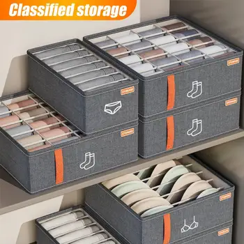 Unterwäsche-Organizer Socken BH Aufbewahrungsbox Schubladenorganizer Kleidungsortung Haushalt Sortierbox