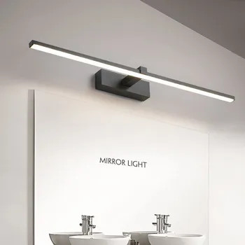 Led Spiegel Leuchten Wand Lampen Badezimmer Wasserdicht weiß schwarz LED flache lampe Moderne innen Wand lampe