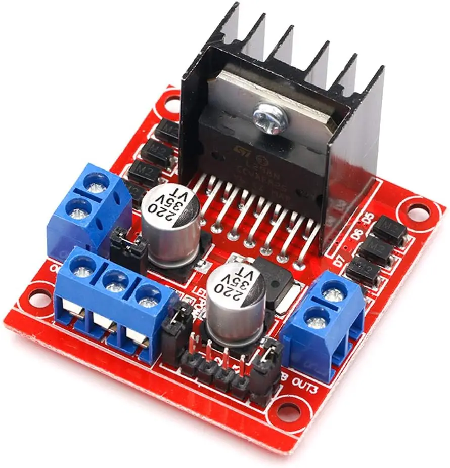 L298N Motor Drive Controller Board DC Dual H-Bridge Roboter