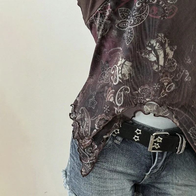 Sexy Spicy Girl Ärmelloses Neckholder-Top Damen Bedrucktes – Bild 5