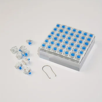Praktische blaue/schwarze/rote/braune Schalter mechanische Tastatur DIY Hot-Swap-fähiger (50 Stück)