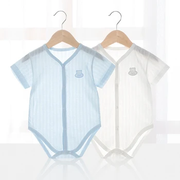 Body für Neugeborene Baby Kleidung Nachtwäsche Sommer Dünne Baby Romper Overalls Baby Strampler Babys