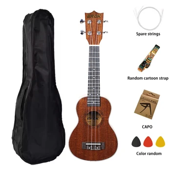21 Zoll Ukulele Sapele Sopran Größe Ukulele für Anfänger Kit Nylons aiten Hawaii Gitarre Weihnachts geschenk