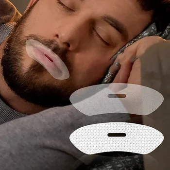 Anti-Schnarchen Aufkleber Für Kinder Erwachsene Nacht Schlaf Lip Nase Atmen Verbessern Patch mund Korrektur