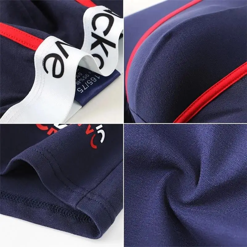 3Pcs Männliche Höschen Baumwolle männer Unterwäsche Boxer – Bild 3