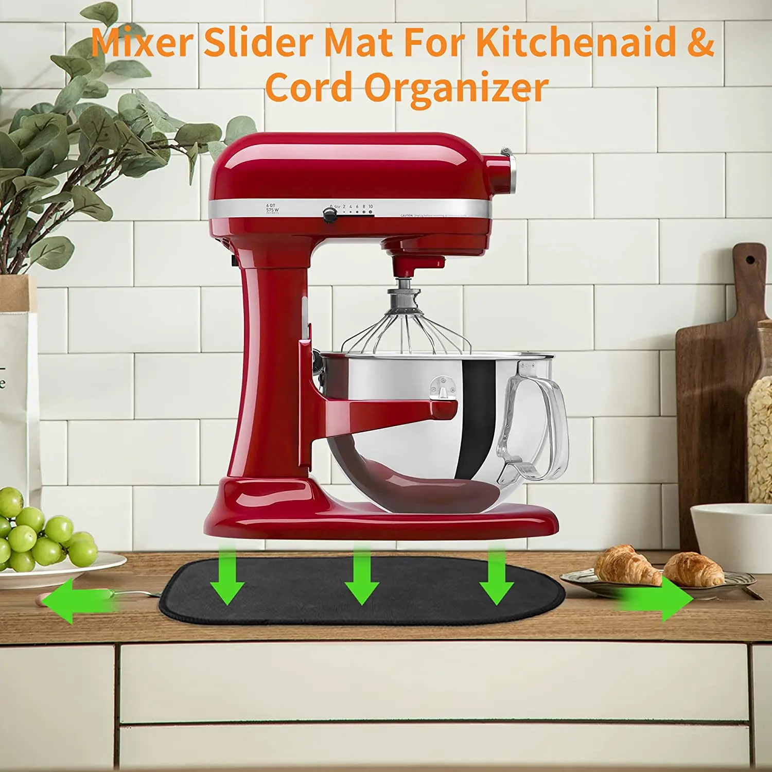 Gleitmatte für Kitchenaid Mixer, Mover Slider Mat Pad – Bild 5