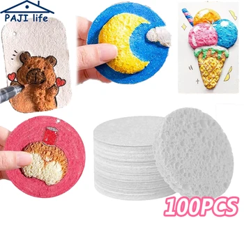 3D Magic Puffy Foam Texture Malpapier für Kinder DIY Zeichnung Kunst pädagogisches Handwerk Schwamm Leinwand