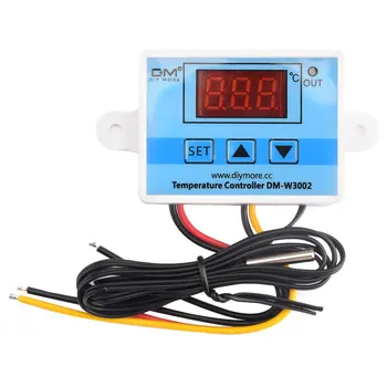 W3002 110V 220V LED Digitaler Temperaturregler Thermostat Temperaturregler Sensor Meter Kühlschrank Wasser