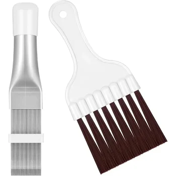 Reinigungsbürste für Kondensator-Trockner, Kühlerkamm, Kühlschrank, Klimaanlage, Metallreinigung, Kühler