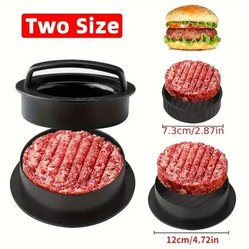 Burger-Pressform und Patty-Pressmaschine - 3-in-1 gefüllte Hamburger-Patty-Maschine, perfekt für Rindfleisch