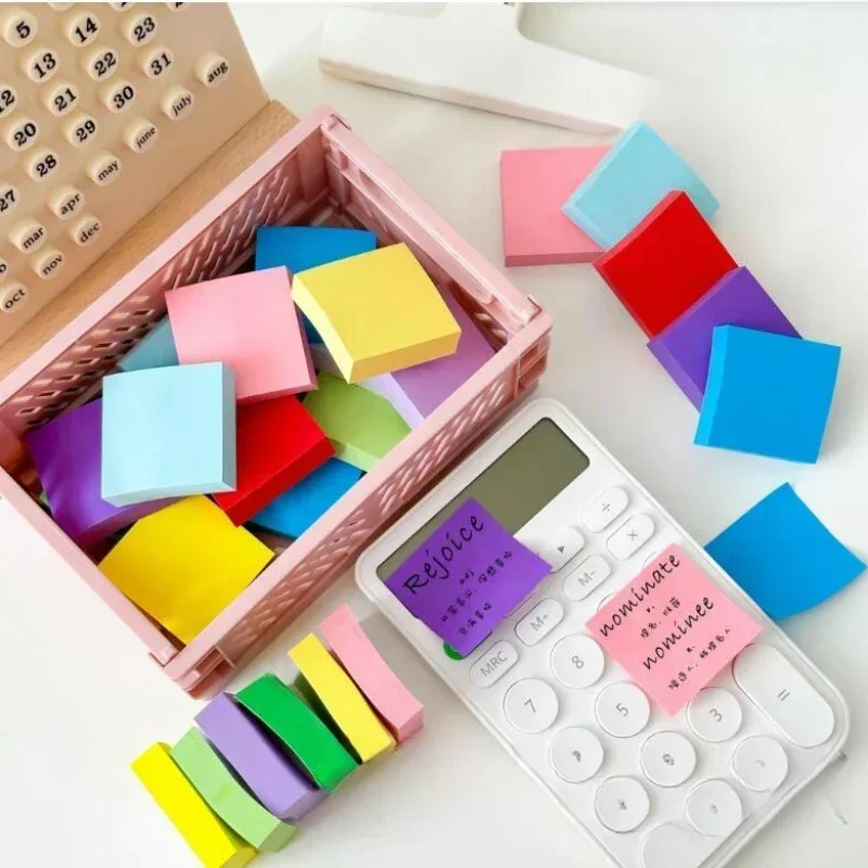 11-teiliges Set fluoreszierender Haftnotizen, Post-its – Bild 2